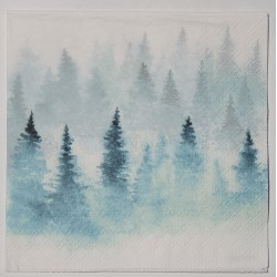 Serviette Tannenwald