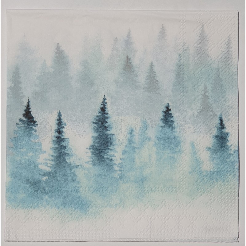 Serviette Tannenwald