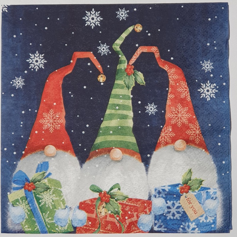 Serviette Wichtel