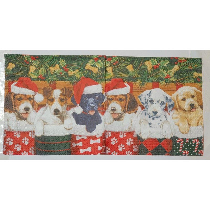 Serviette Hunde