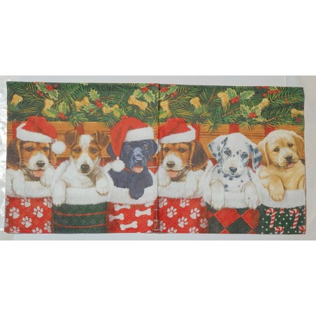 Serviette Hunde