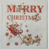 Serviette Merry Christmas