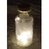 Glas mit Sternenlicht