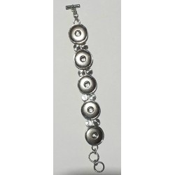 Druckknopf Wechselschmuck Armband