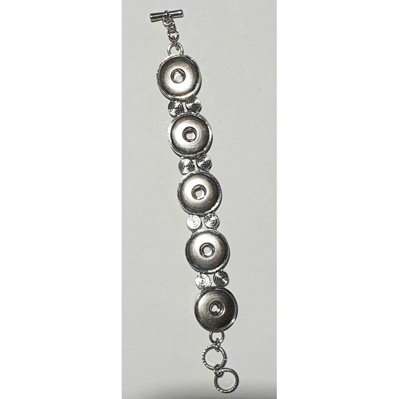 Druckknopf Wechselschmuck Armband
