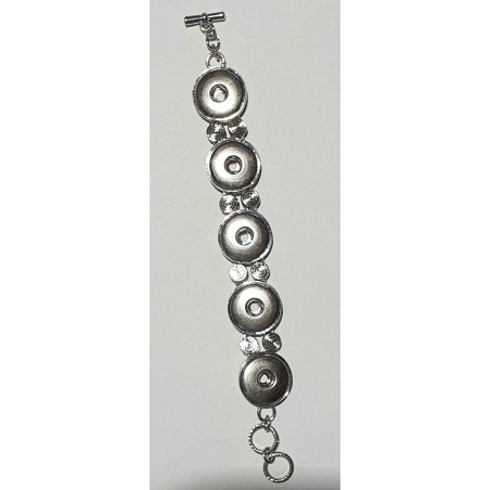 Druckknopf Wechselschmuck Armband