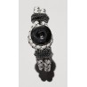 Druckknopf Wechselschmuck Armband weiss