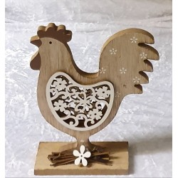 Hahn aus Holz