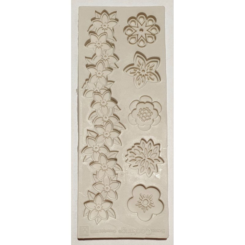 Silikon Form Blumen