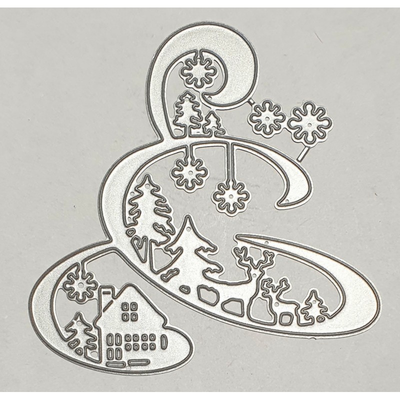 Metall Stanzform Winter