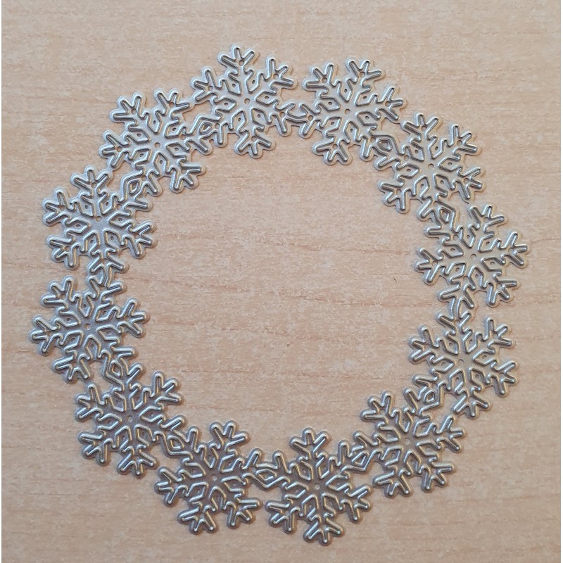 Metall Stanzform Schneeflocken