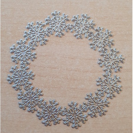 Metall Stanzform Schneeflocken