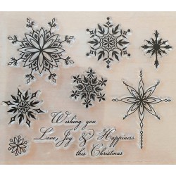Clear Stamps Schneeflocken