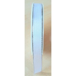 Dekoband weiss/irisierend