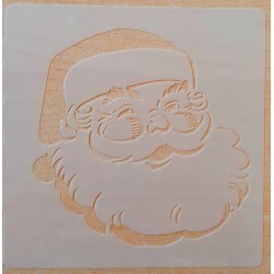 Schablone Weihnachtsmann