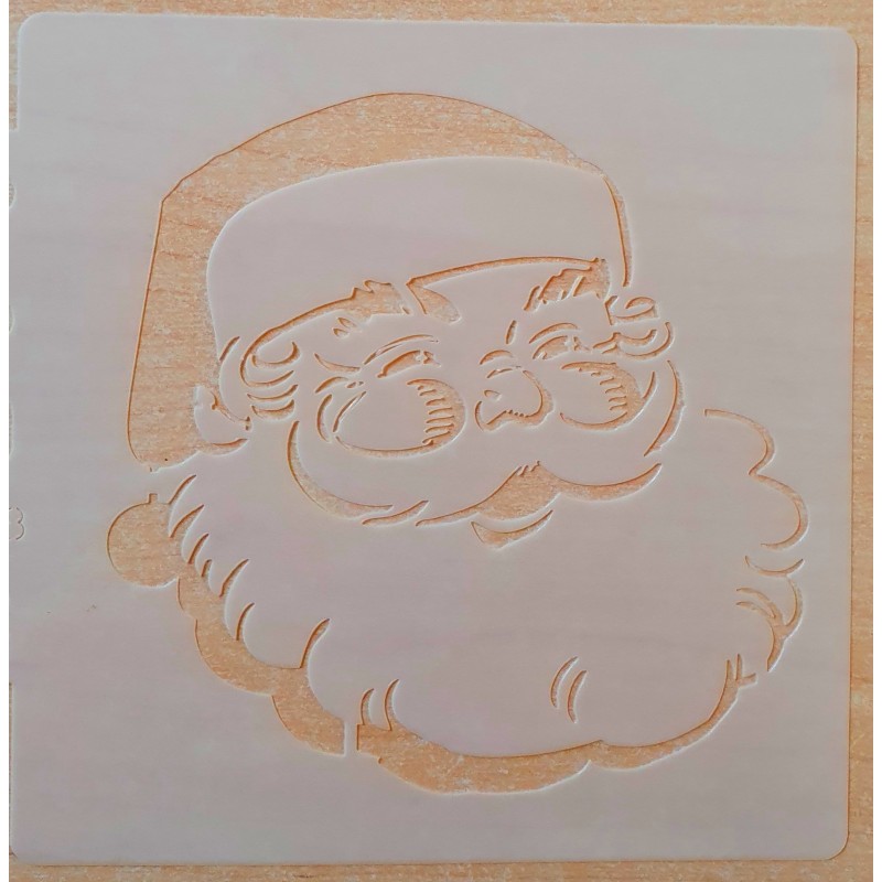 Schablone Weihnachtsmann