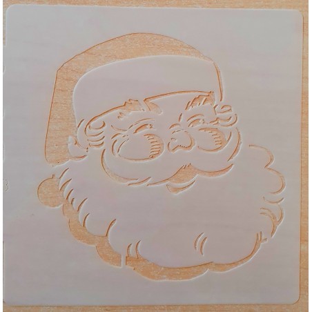 Schablone Weihnachtsmann
