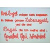 Schablone Drei Engel....