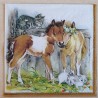 Serviette Fohlen