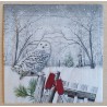 Serviette Eule