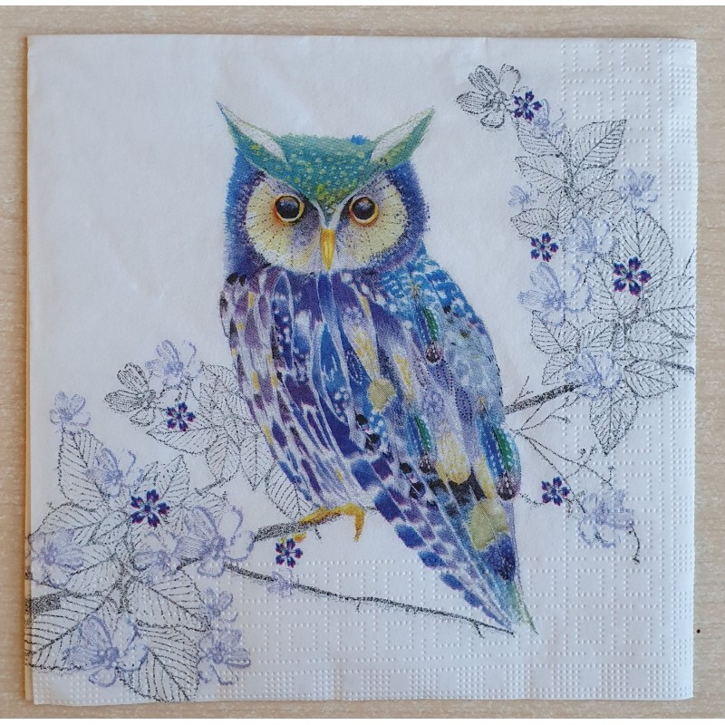 Serviette Eule