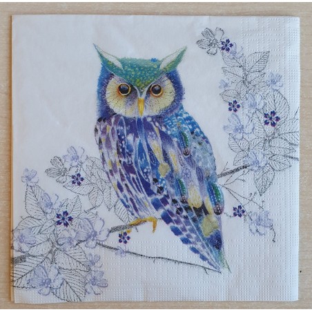 Serviette Eule