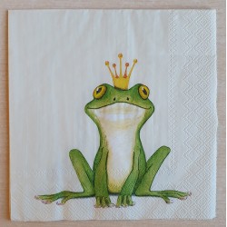 Serviette Frosch