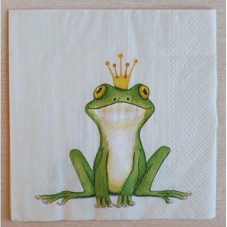 Serviette Frosch
