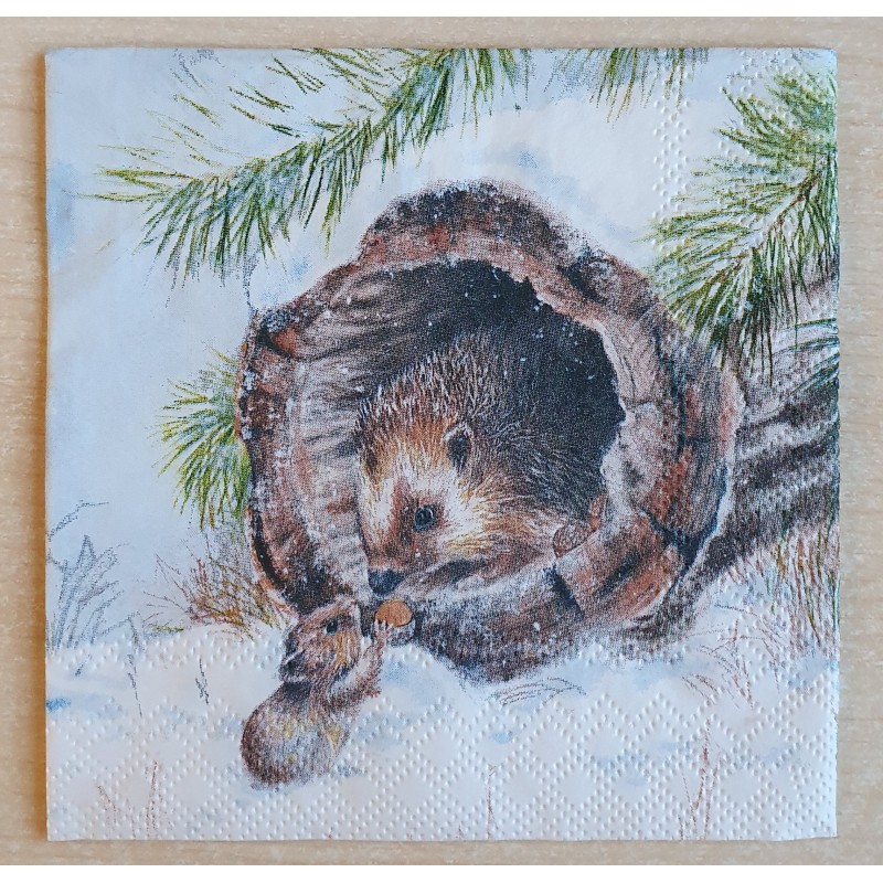 Serviette Igel