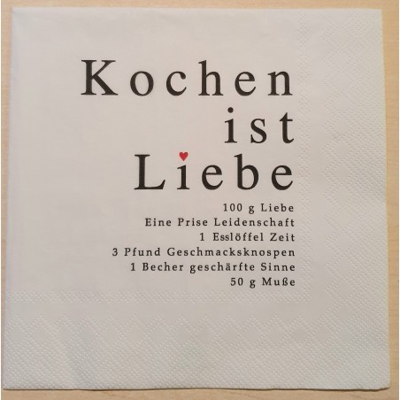 Serviette Kochen.....