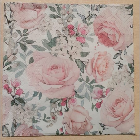 Serviette Rosen