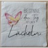 Serviette Lächeln......