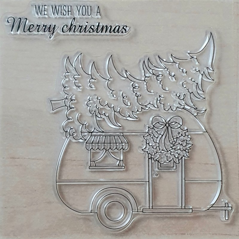 Clear Stamps Wohnwagen