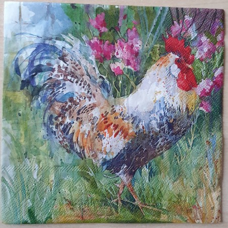 Serviette Hahn