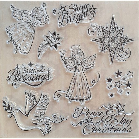 Clear Stamps Engel