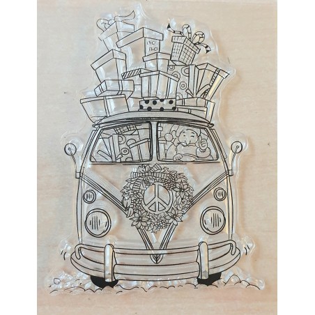 Clear Stamps VW Bus