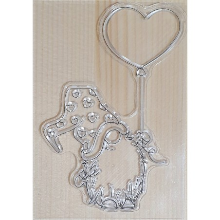 Clear Stamps Wichtel mit Herz