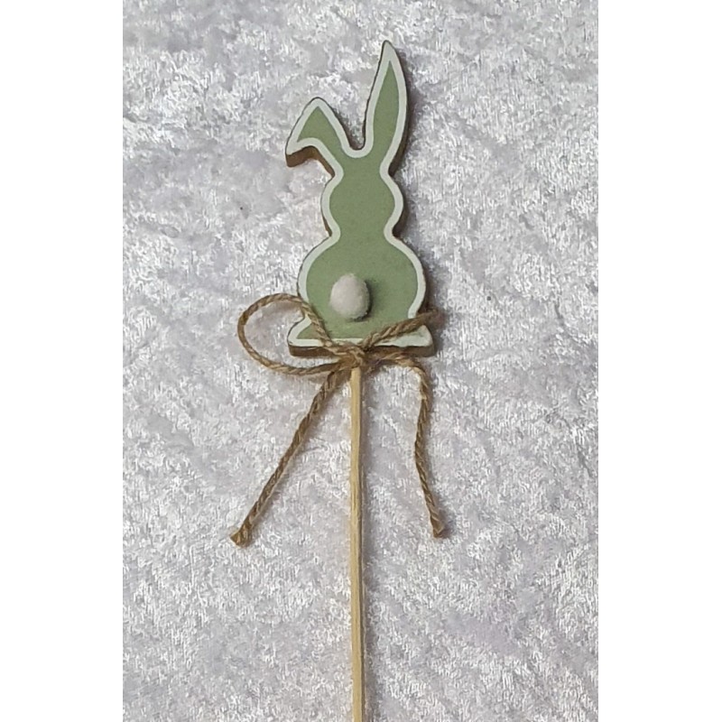 Holz Stecker Kaninchen 3