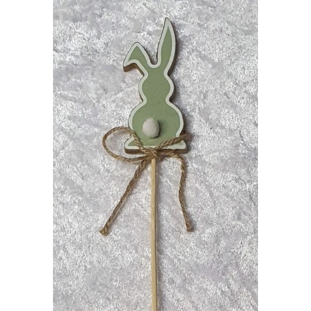Holz Stecker Kaninchen 3