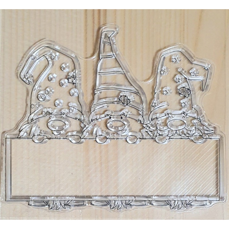 Clear Stamps Drei Wichtel