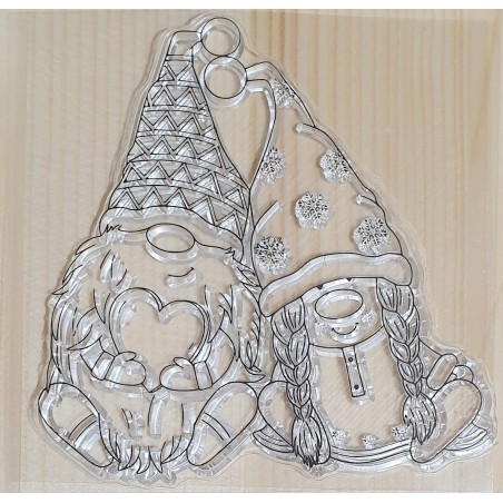 Clear Stamps Zwei Wichtel