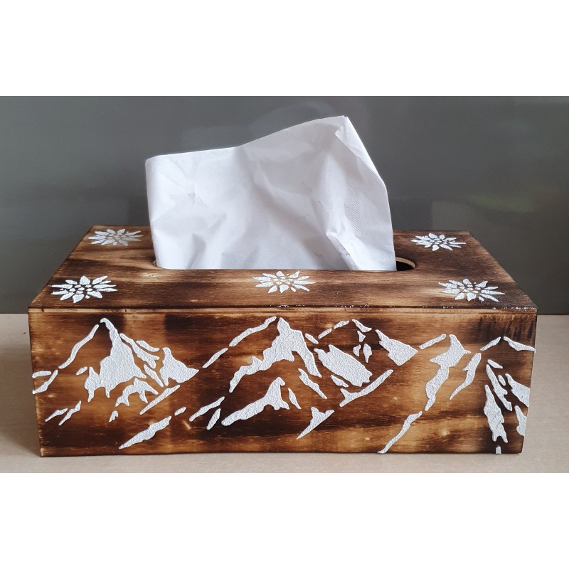 Kleenex Box Berge/Edelweiss