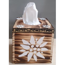 Kleenex Box Kuh/Edelweiss