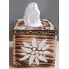 Kleenex Box Kuh/Edelweiss