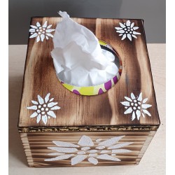 Kleenex Box Kuh/Edelweiss