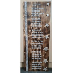 Schild Glück....