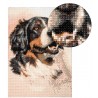 3D Diamant Pixel Bild Berner Sennenhund