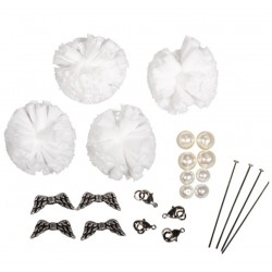 Engel Bastelpackung weiss