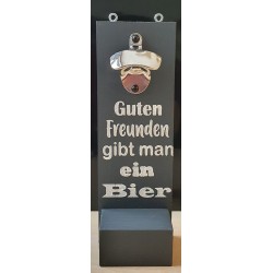 Getränkeöffner grau Freunden....
