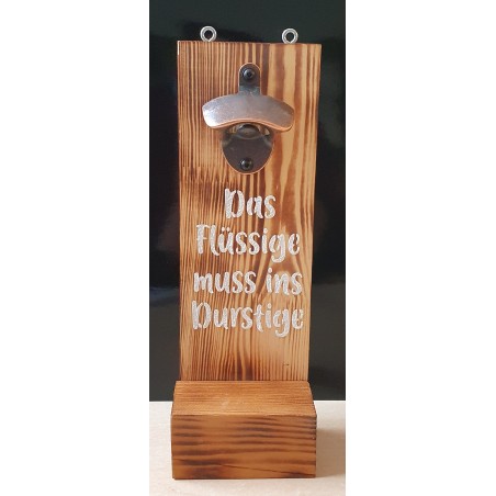 Getränkeöffner natur Das Flüssige....